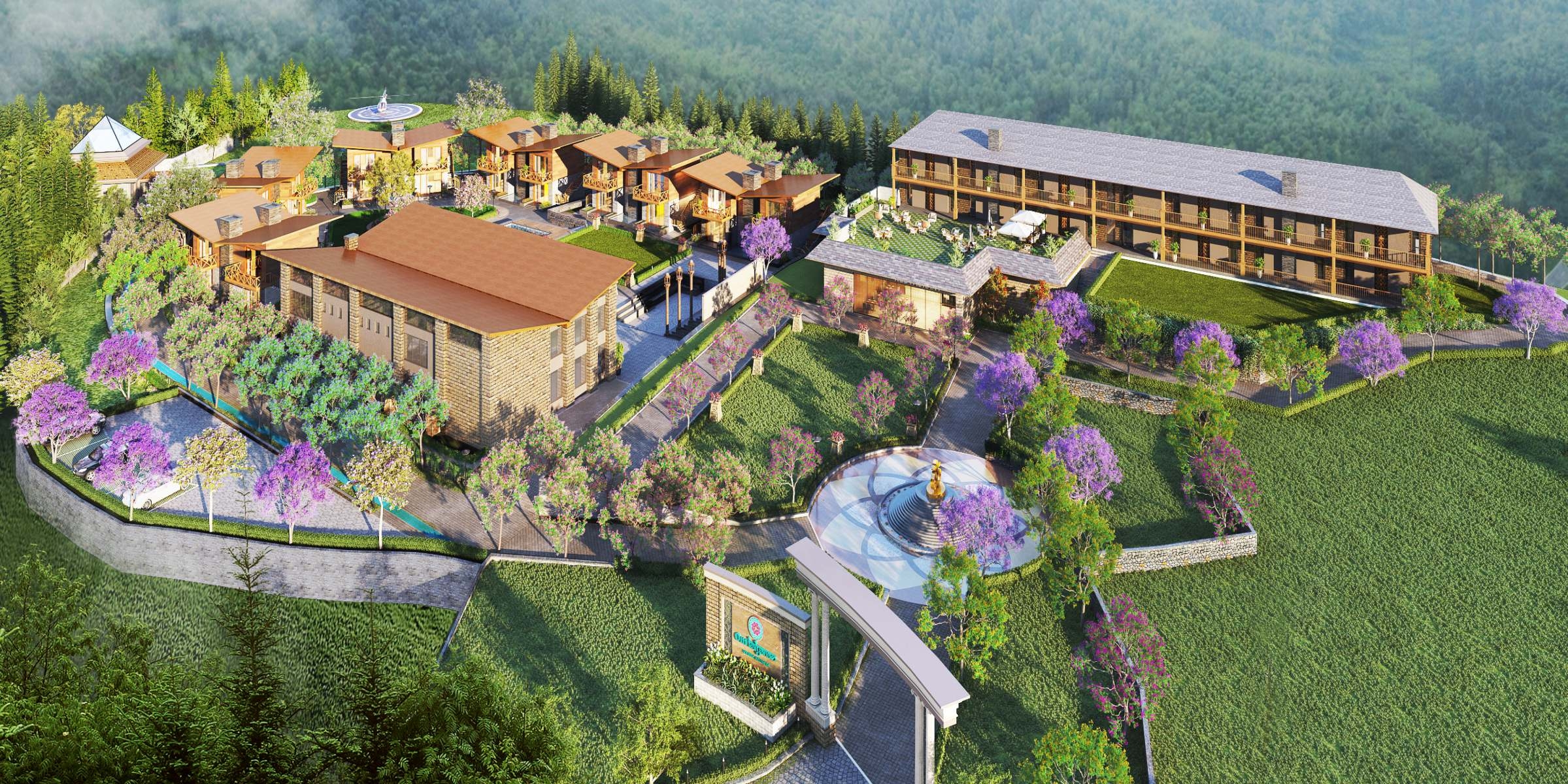 60-Acre Master Architectural Sanctuary